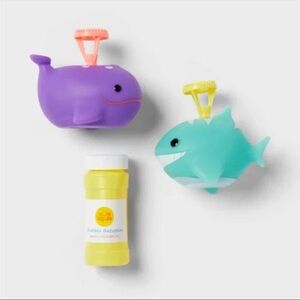 Bubble Buddies - 2 Pack - Bubble Toys And Bubble Solution -